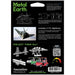 United States Air Force - Lockheed Martin F-117 Nighthawk Stealth Aircraft Figure Model Kit (1:151 Scale, Steel, Moderate Difficulty) - Fascinations - Metal Earth Series - (2023)