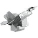 United States Air Force - Lockheed Martin F-22 Raptor Fighter Jet Figure Model Kit (Steel, Easy Difficulty) - Fascinations - Metal Earth Series - (2023)