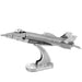 United States Air Force - Lockheed Martin F-35 Lightning II Fighter Aircraft Figure Model Kit (1:201 Scale, Steel, Moderate Difficulty) - Fascinations - Metal Earth Series - (2023)