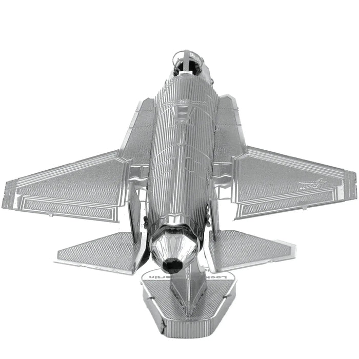 United States Air Force - Lockheed Martin F-35 Lightning II Fighter Aircraft Figure Model Kit (1:201 Scale, Steel, Moderate Difficulty) - Fascinations - Metal Earth Series - (2023)