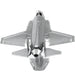 United States Air Force - Lockheed Martin F-35 Lightning II Fighter Aircraft Figure Model Kit (1:201 Scale, Steel, Moderate Difficulty) - Fascinations - Metal Earth Series - (2023)