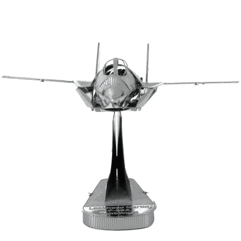 United States Air Force - Lockheed Martin F-35 Lightning II Fighter Aircraft Figure Model Kit (1:201 Scale, Steel, Moderate Difficulty) - Fascinations - Metal Earth Series - (2023) - Image 7