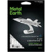 United States Air Force - Lockheed Martin F-35 Lightning II Fighter Aircraft Figure Model Kit (1:201 Scale, Steel, Moderate Difficulty) - Fascinations - Metal Earth Series - (2023)