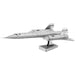 United States Air Force - Lockheed Martin SR-71 Blackbird Reconnaissance Aircraft Figure Model Kit (1:324 Scale, Steel, Moderate Difficulty) - Fascinations - Metal Earth Series - (2024)
