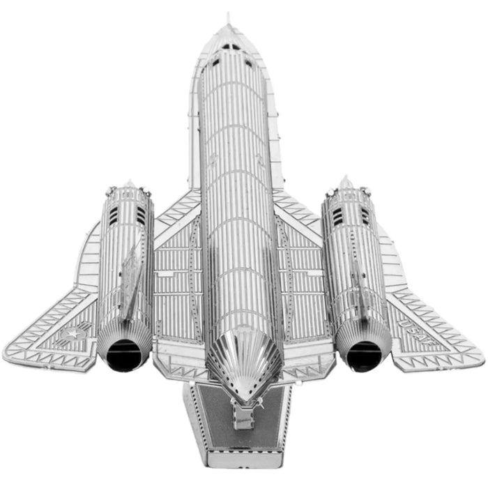 United States Air Force - Lockheed Martin SR-71 Blackbird Reconnaissance Aircraft Figure Model Kit (1:324 Scale, Steel, Moderate Difficulty) - Fascinations - Metal Earth Series - (2024)