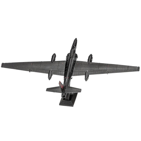 United States Air Force - Lockheed Martin U-2 Dragon Lady Reconnaissance Aircraft Figure Model Kit (1:157 Scale, Steel, Moderate Difficulty) - Fascinations - Metal Earth Series - (2024) - Image 4
