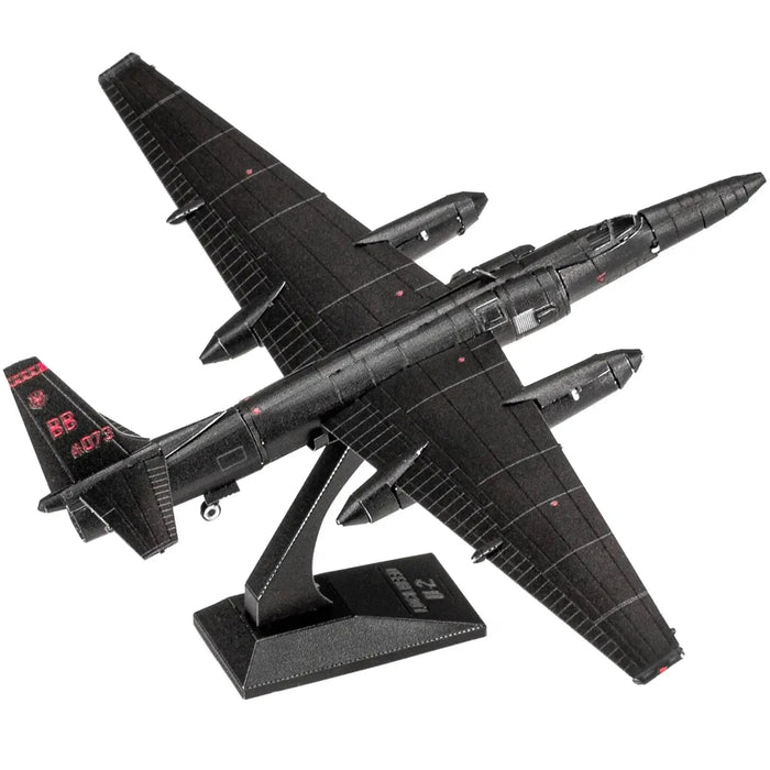 United States Air Force - Lockheed Martin U-2 Dragon Lady Reconnaissance Aircraft Figure Model Kit (1:157 Scale, Steel, Moderate Difficulty) - Fascinations - Metal Earth Series - (2024)