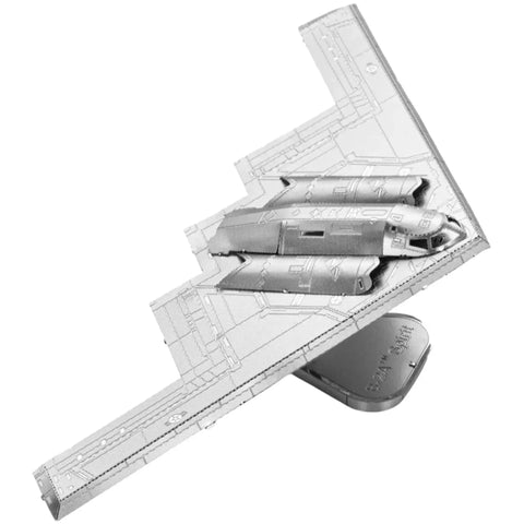 United States Air Force - Northrop Grumman B-2A Spirit Stealth Bomber Figure Model Kit (Steel, Easy-Moderate Difficulty) - Fascinations - Metal Earth Premium Series - (2024) - Image 7