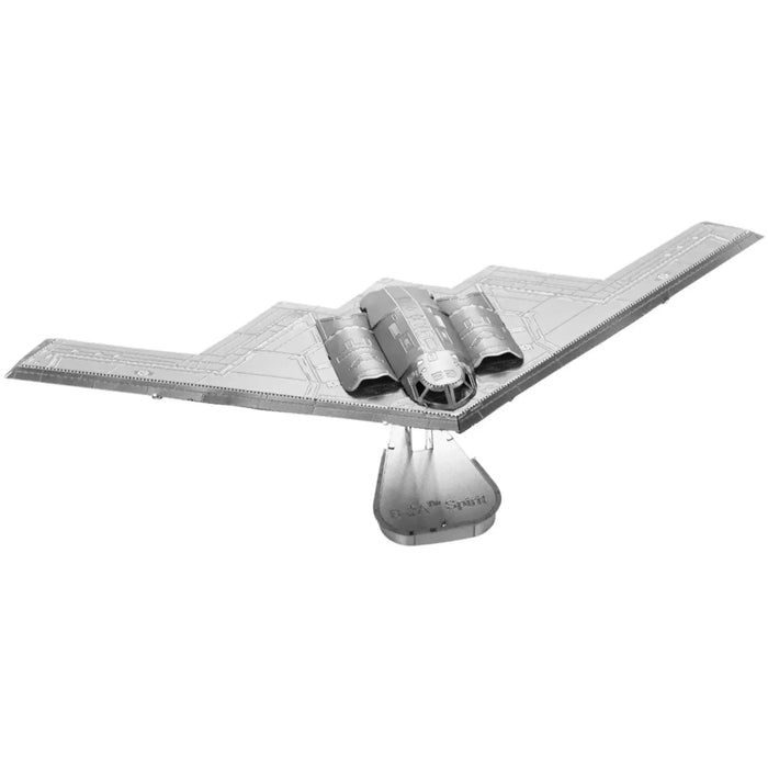 United States Air Force - Northrop Grumman B-2A Spirit Stealth Bomber Figure Model Kit (Steel, Easy-Moderate Difficulty) - Fascinations - Metal Earth Premium Series - (2024)