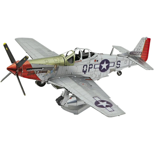 United States Air Force - P-51D Mustang "Sweet Arlene" Aircraft 3D Figure Model Kit (Steel, Hard Difficulty) - Fascinations - Metal Earth Series - (2024)