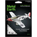 United States Air Force - P-51D Mustang "Sweet Arlene" Aircraft 3D Figure Model Kit (Steel, Hard Difficulty) - Fascinations - Metal Earth Series - (2024)