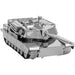United States Army - M1 Abrams Tank Military Vehicle Figure Model Kit (Steel, Moderate Difficulty) - Fascinations - Metal Earth Series - (2022)