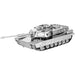 United States Army - M1 Abrams Tank Military Vehicle Figure Model Kit (Steel, Moderate Difficulty) - Fascinations - Metal Earth Series - (2022)