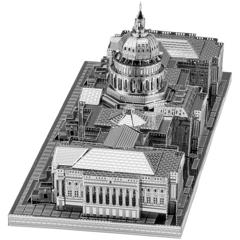 United States - U.S. Capitol Building 3D Figure Model Kit (Steel, Hard Difficulty) - Fascinations - Metal Earth Premium Series - (2024) - Image 4