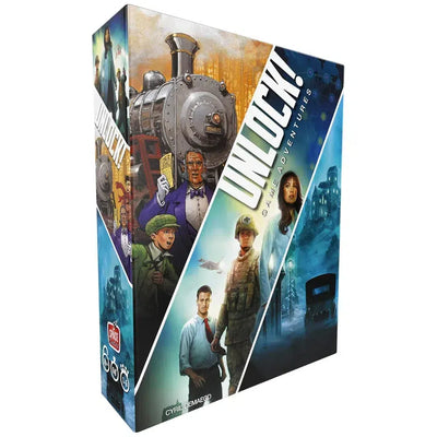 Unlock! Game Adventures - Cooperative Escape Room Board Game for Family, and Adults (1-6 Players, Ages 10+) - Space Cowboys