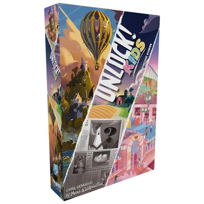 Unlock! Kids - Cooperative Escape Room Board Game for Family, and Children (1-4 Players, Ages 6+) - Space Cowboys