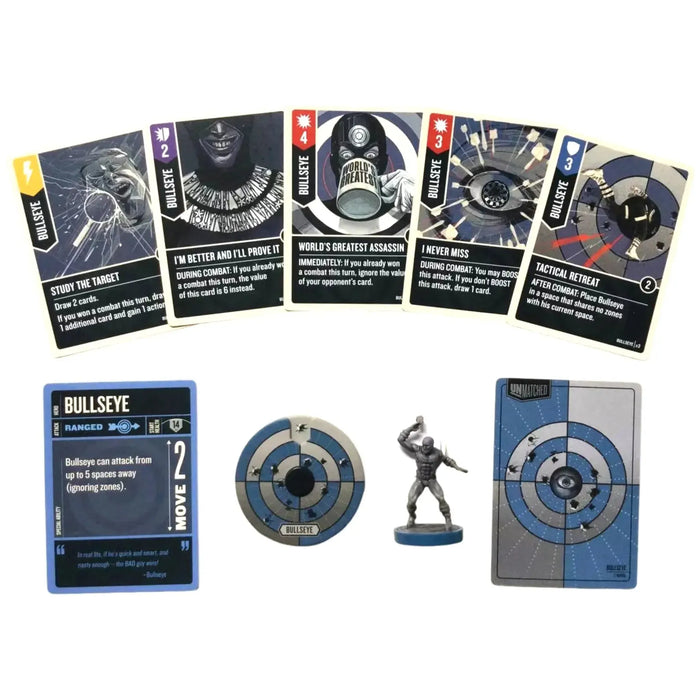 Unmatched: Hell’s Kitchen - Competitive Superhero Board Game for Family & Adults (2-3 Players, Ages 14+) - Restoration Games