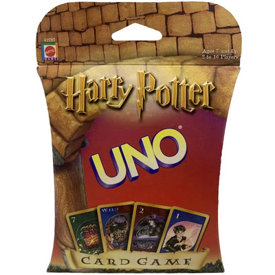 Uno: Harry Potter Edition - Competitive Fantasy Card Game for Family, Adults, and Children (2-10 Players, Ages 7+) - Mattel