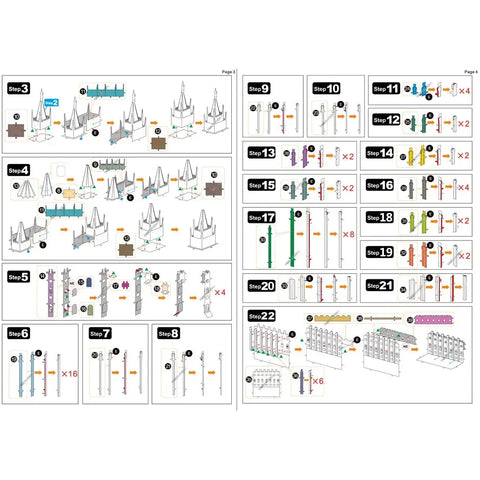 Unpainted Salt Lake Temple Figure Model Kit (Steel, Expert Difficulty) - Fascinations - Metal Earth Premium Series