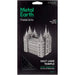 Unpainted Salt Lake Temple Figure Model Kit (Steel, Expert Difficulty) - Fascinations - Metal Earth Premium Series