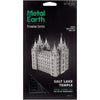 Unpainted Salt Lake Temple Figure Model Kit (Steel, Expert Difficulty) - Fascinations - Metal Earth Premium Series
