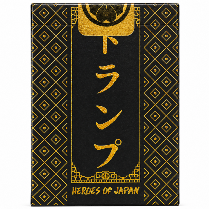 Heroes of Japan - Premium Feudal Japanese Playing Cards - Wonderland Workshop - KardecK Series