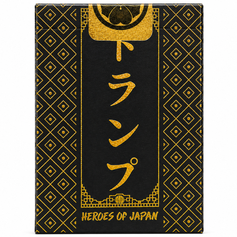 Heroes of Japan - Premium Feudal Japanese Playing Cards - Wonderland Workshop - KardecK Series