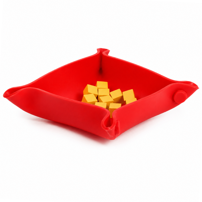 Collapsible Board Game Storage Trays (Set of 5, Sillicone)
