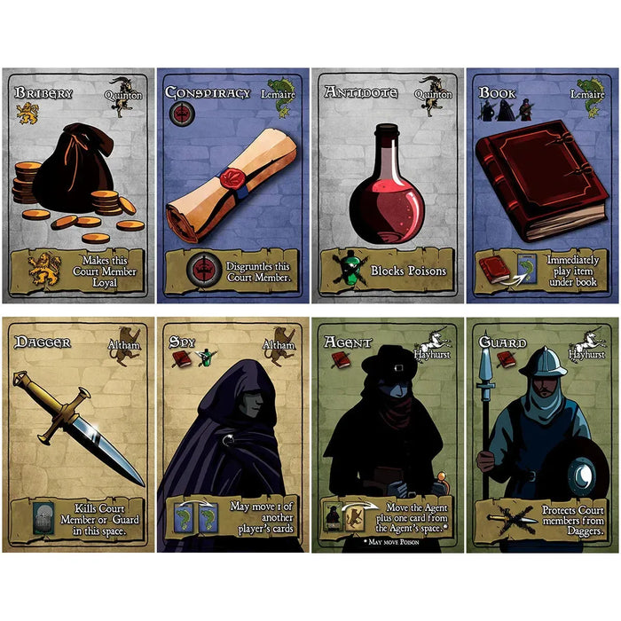 Usurp the King - Bluffing War Card Game for Family and Adults (2-5 Players, Age 14+) - DPH Games