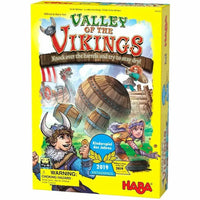 Valley of the Vikings - Dexterity Vikings Board Game for Adults, Family, and Children (2-4 Players, Ages 6+) - HABA