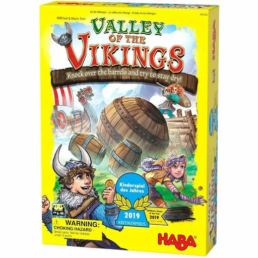 Valley of the Vikings - Dexterity Vikings Board Game for Adults, Family, and Children (2-4 Players, Ages 6+) - HABA