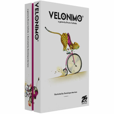 Velonimo - Animal Racing Card Game for Family, Adults, and Children (2-5 Players, Ages 7+) - 25th Century Games