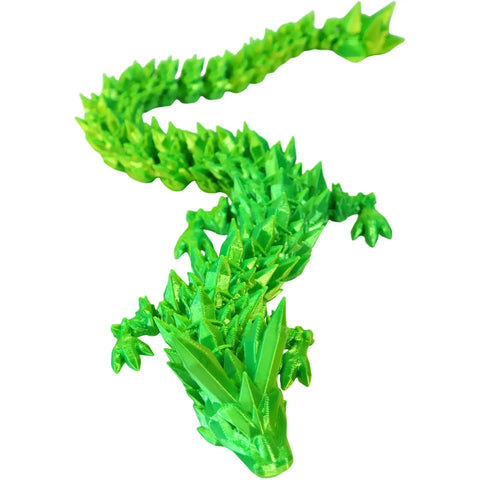 Verdantspike Dragon Hatchling Toy Figure with Egg (3D Printed) - Wonderland Workshop - Image 3