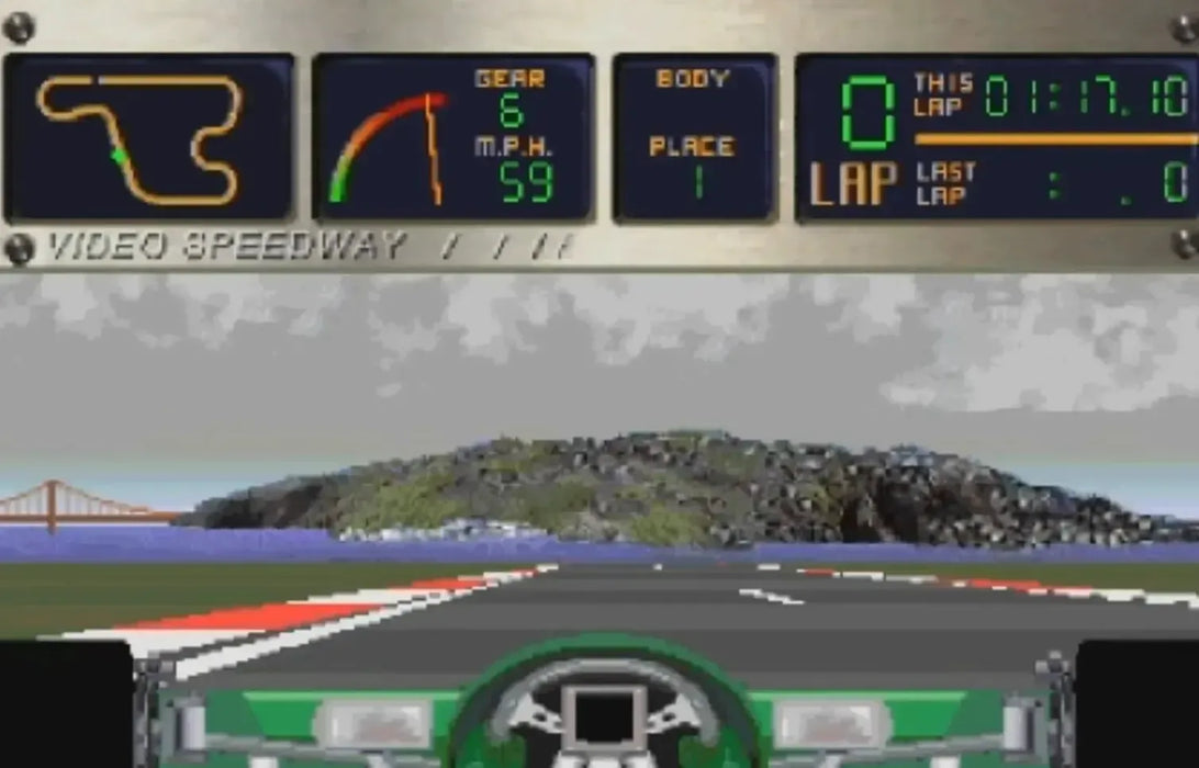 Video Speedway: The Ultimate Racing Experience Philips CD-i — Poggers