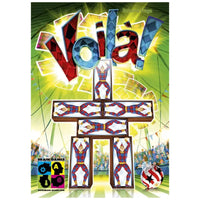 Voila! - Dexterity Circus Board Game for Family, Adults, and Children (2-6 Players, Ages 6+) - Brain Games