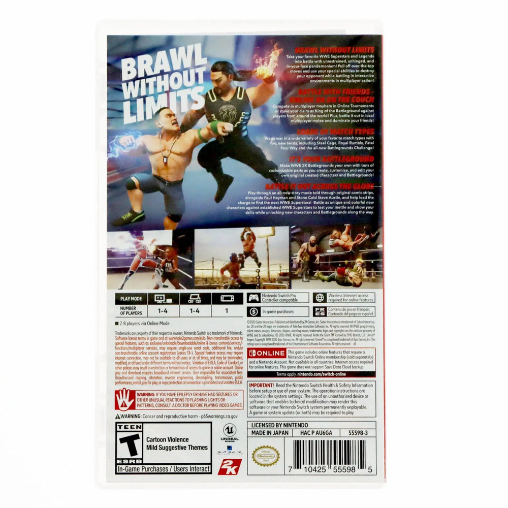 WWE 2K Battlegrounds - Nintendo Switch