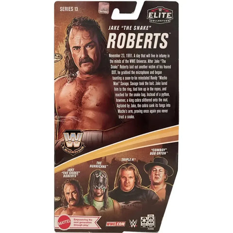 WWE [Legends] - Jake “The Snake” Roberts Action Figure (7