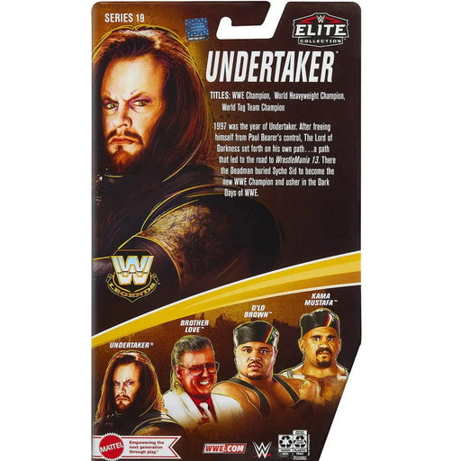 WWE [Legends] - Undertaker Action Figure (7") - Mattel - Elite Collection Series 19 - (2023)