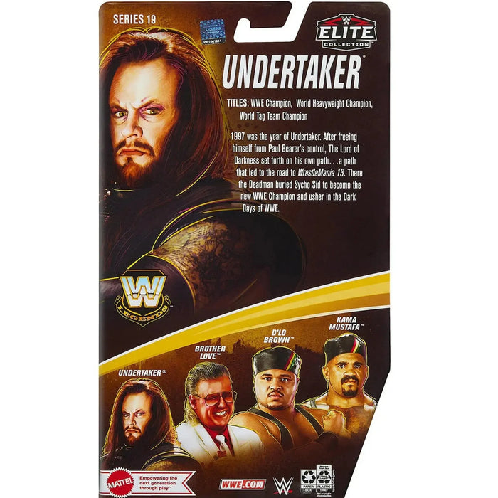 WWE [Legends] - Undertaker Action Figure (7") - Mattel - Elite Collection Series 19 - (2023)
