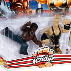 WWE - R-Truth & Jack Swagger Action Figures - Mattel - WWE Rumblers Series