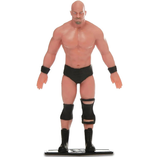 WWE Superstars - Bendable Stone Cold Steve Austin Action Figure (4.25") - TGC Toys - Flexfigs Legends Series 1 - (2024)