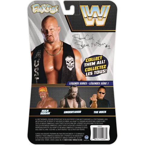 WWE Superstars - Bendable Stone Cold Steve Austin Action Figure (4.25