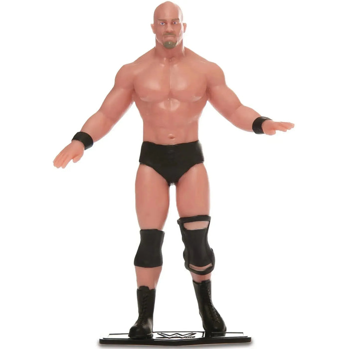 WWE Superstars - Bendable Stone Cold Steve Austin Action Figure (4.25") - TGC Toys - Flexfigs Legends Series 1 - (2024)