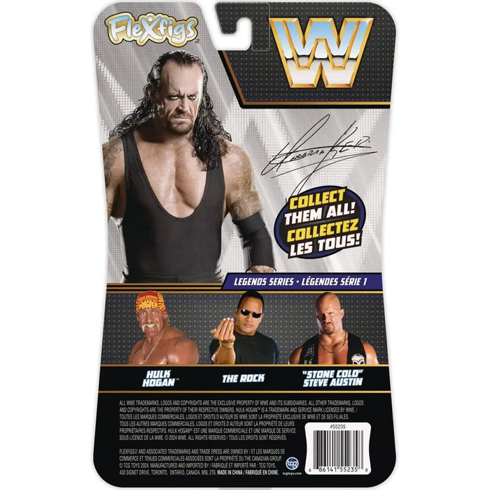 WWE Superstars - Bendable The Undertaker Action Figure (6") - TGC Toys - Flexfigs Legends Series 1 - (2024)