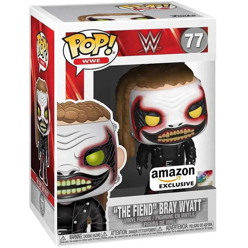 WWE - "The Fiend" Bray Wyatt Figure (3.75") - Funko - Pop! WWE Series (77), Amazon Exclusive Edition