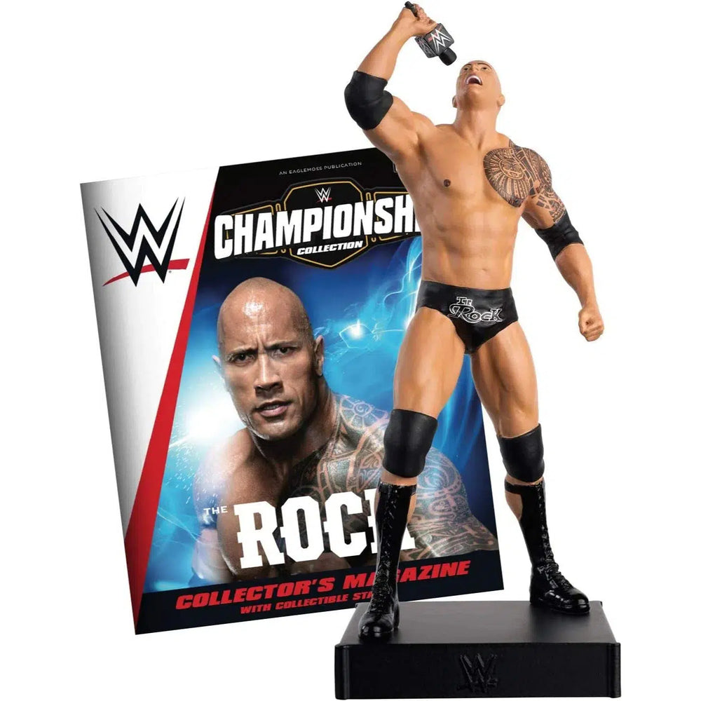 WWE - The Rock Figure - Eaglemoss - Championship Collection