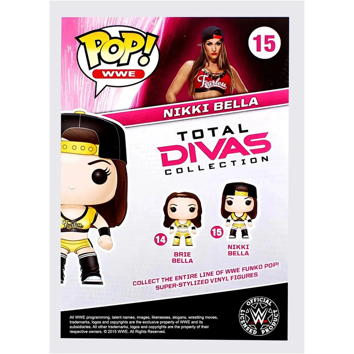 WWE Total Divas - Nikki Bella Figure (3.75") - Funko - Pop! WWE Series (15) - (2015)