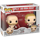 WWE - Triple H and Ronda Rousey Figures (2-Pack) - Funko - Pop! WWE Series