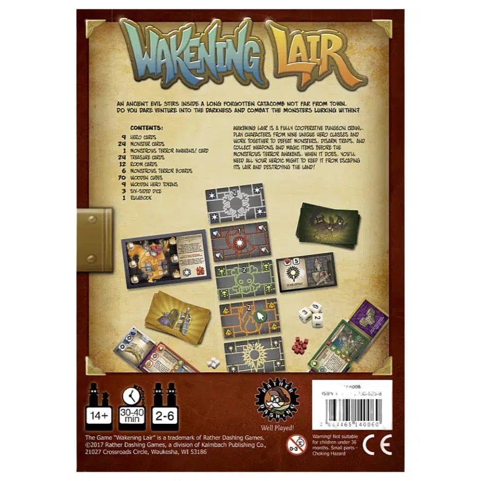 Wakening Lair - Board Game - Rather Dashing Games