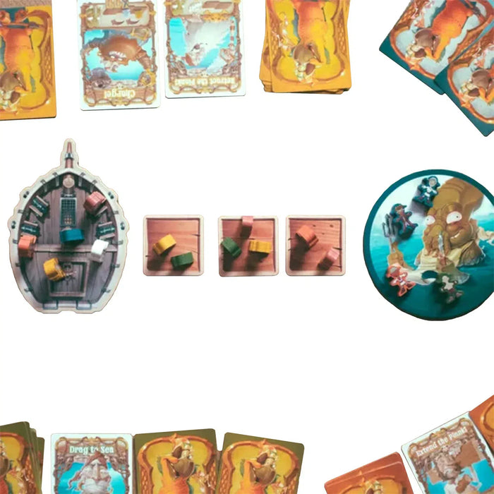 Walk the Plank (Deluxe Edition) - Bluffing Pirates Board Game for Family, Adults, and Children (3-5 Players, Ages 6+) - Mayday Games